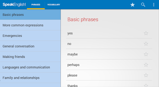 Speak English! (free) - Image screenshot of android app
