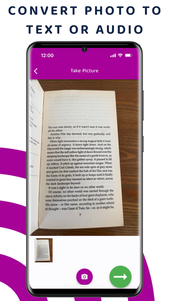 Text Reader - Text to Speech - Image screenshot of android app