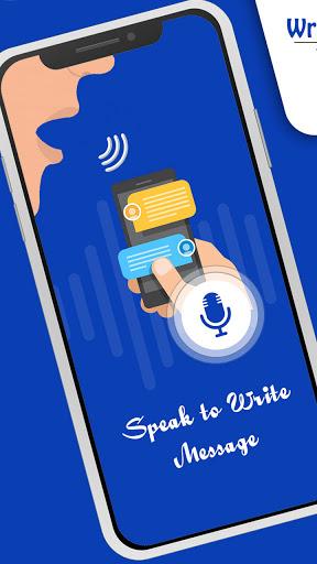 Speak To Write Message - عکس برنامه موبایلی اندروید