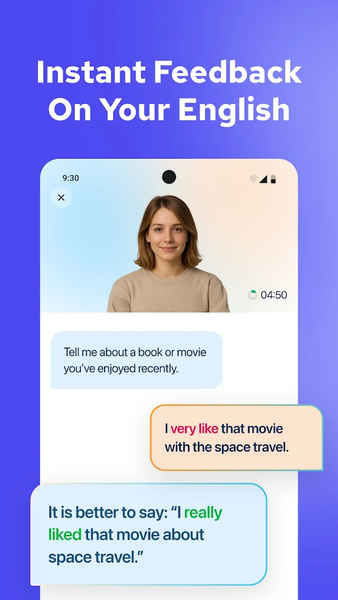 Speals AI - English Tutor - Image screenshot of android app