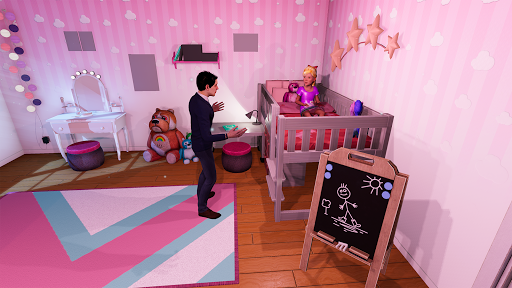Virtual Daddy Family Life Game - Gameplay image of android game
