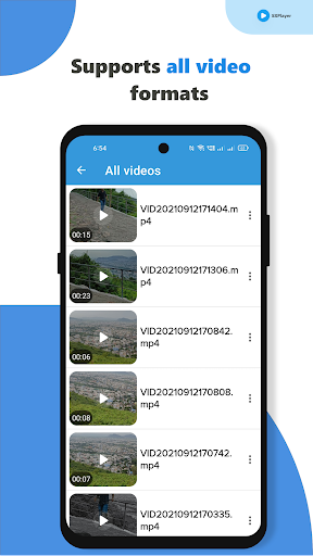 Video Player All Format HD - عکس برنامه موبایلی اندروید