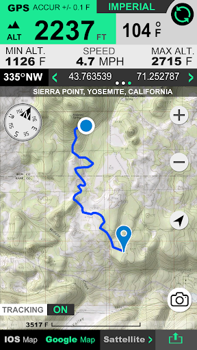 Altimeter Pro GPS - Image screenshot of android app
