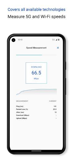 Speed Test WiFi Analyzer 4G/5G - Image screenshot of android app