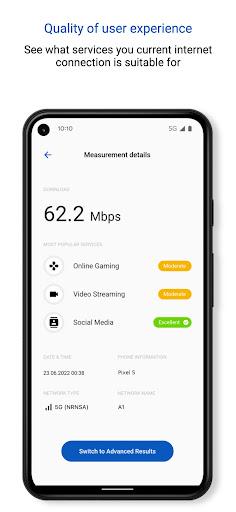 Speed Test WiFi Analyzer 4G/5G - Image screenshot of android app
