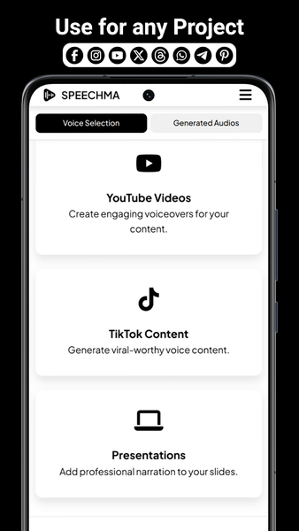 Speechma – Text to Speech - Image screenshot of android app