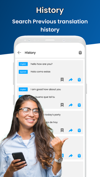 Speech to Text with Translator - عکس برنامه موبایلی اندروید