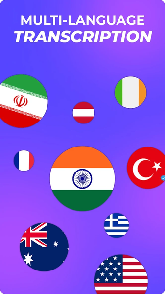 AI Transcribe & Voice Notes - عکس برنامه موبایلی اندروید