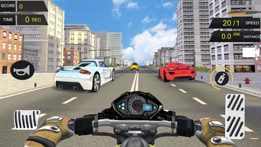 Speed Moto Rider - Gameplay image of android game
