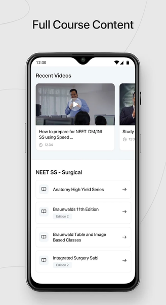 Speed Learning-NEET SS, INI SS - عکس برنامه موبایلی اندروید
