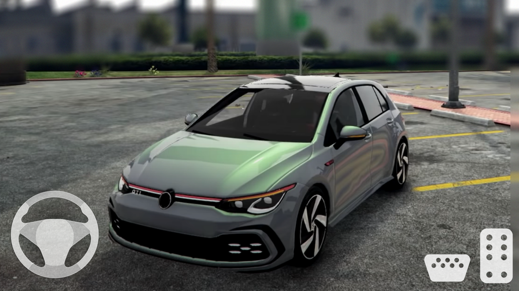 Golf GTI Car:Taxi Driver&Park - عکس بازی موبایلی اندروید