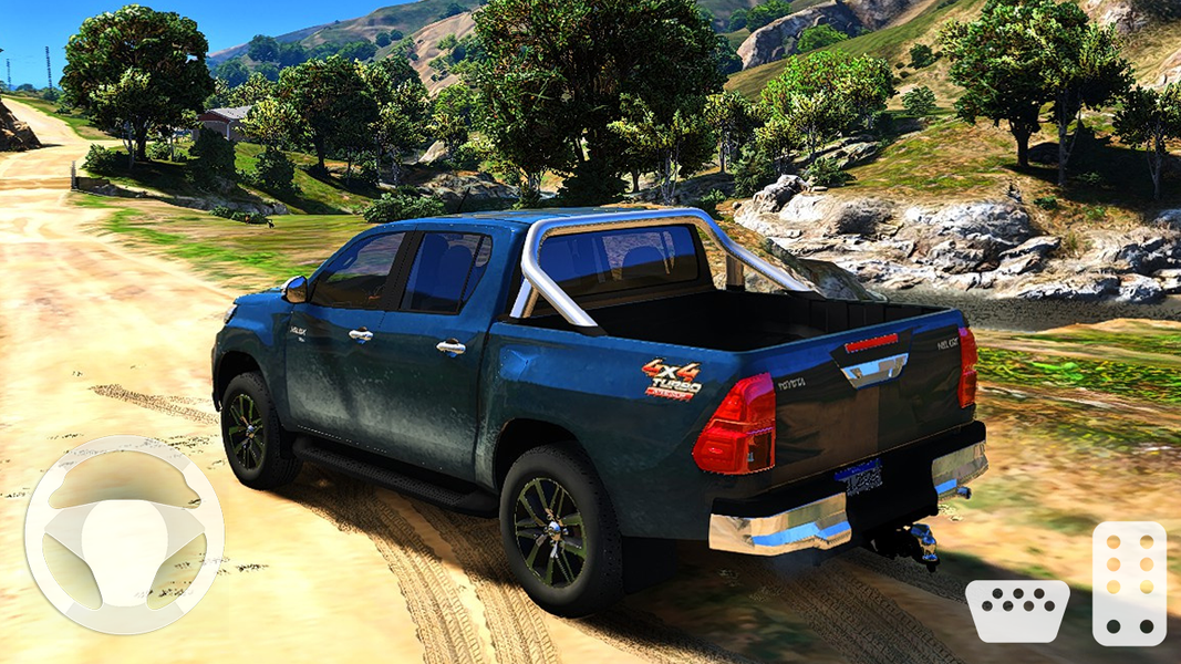 Hilux: Pickup Offroad 4x4 - Gameplay image of android game