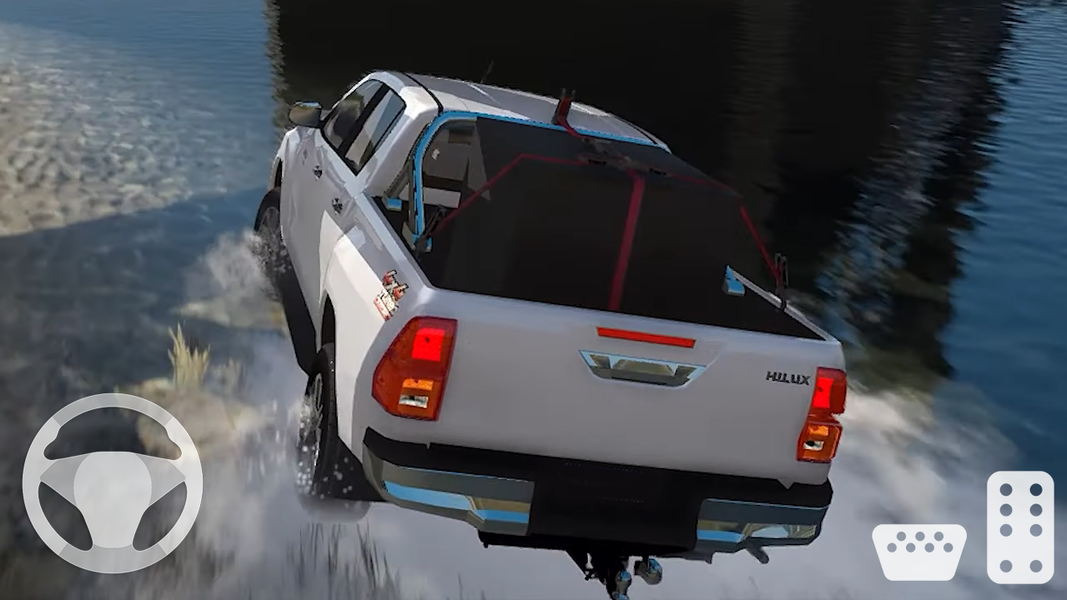 Hilux: Pickup Offroad ۴x۴ - عکس بازی موبایلی اندروید