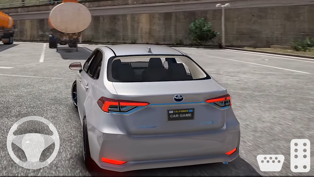 Japan Cars: Corolla Driver - Gameplay image of android game