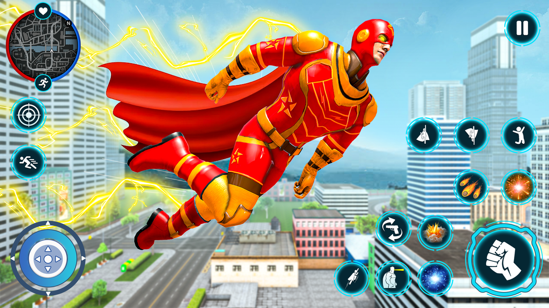 Flying Fighter Open World Game - عکس بازی موبایلی اندروید