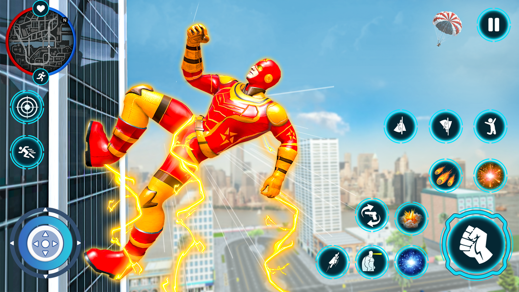 Flying Fighter Open World Game - عکس بازی موبایلی اندروید