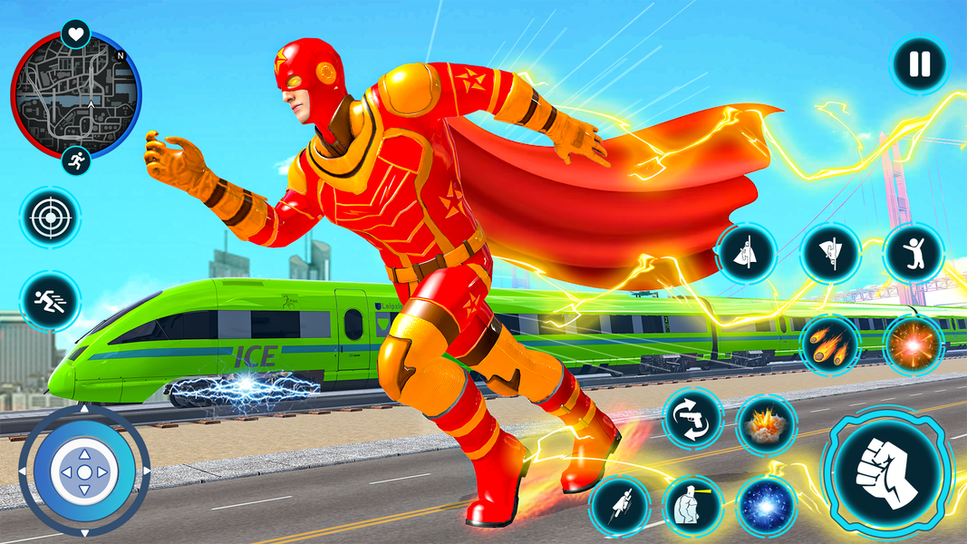 Flying Fighter Open World Game - عکس بازی موبایلی اندروید