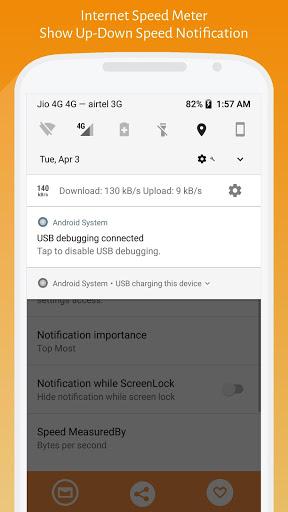 Internet Speed Meter - Image screenshot of android app