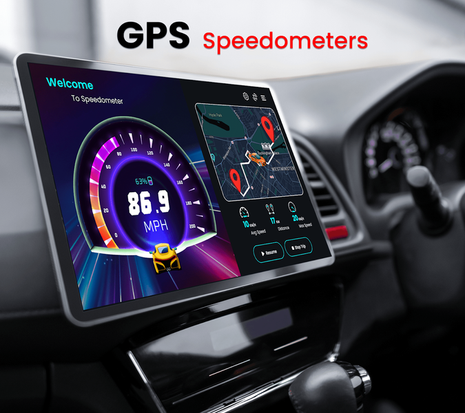 GPS Speedometer: Speed Tracker - عکس برنامه موبایلی اندروید