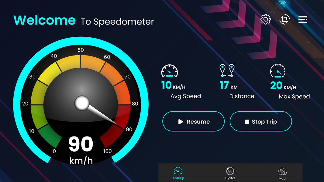GPS Speedometer: Speed Tracker - Image screenshot of android app