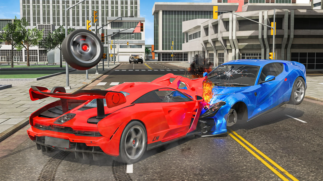 Car Crash Race Compilation 3D - عکس بازی موبایلی اندروید