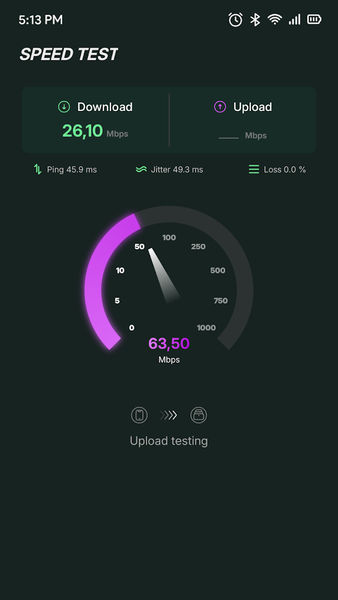 Speed Test Wifi - عکس برنامه موبایلی اندروید
