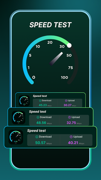 Speed Test Wifi - عکس برنامه موبایلی اندروید