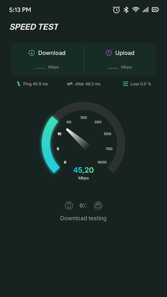 Speed Test Wifi - عکس برنامه موبایلی اندروید