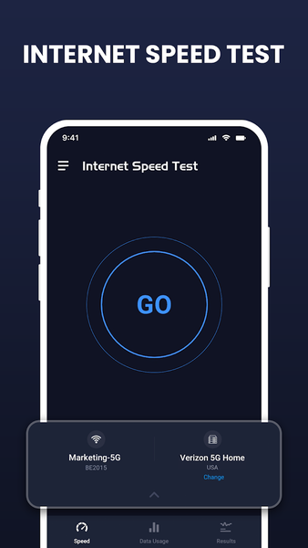 Internet Speed Test-4G 5G Wifi - Image screenshot of android app