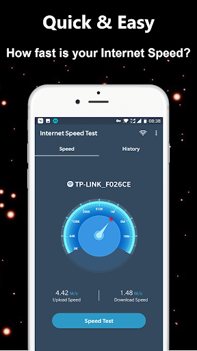 WiFi Internet Speed Test - عکس برنامه موبایلی اندروید