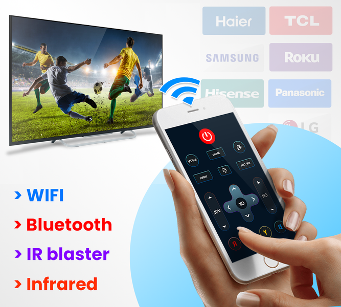 CONTROL REMOTO HISENSE SMART TV MOD: 2022 UNIVERSAL