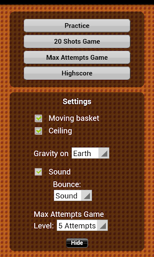Basketball - Gameplay image of android game