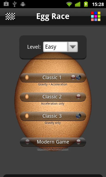 Egg Race Lite - Gameplay image of android game