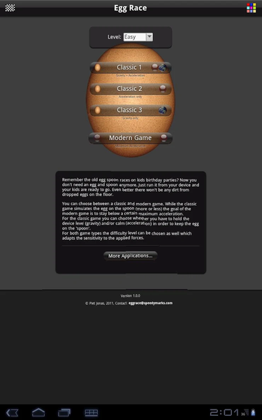 Egg Race Lite - عکس بازی موبایلی اندروید