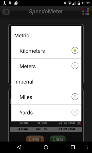 SpeedoMeter Lite - Image screenshot of android app