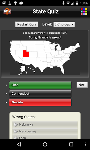State Quiz Lite - عکس بازی موبایلی اندروید