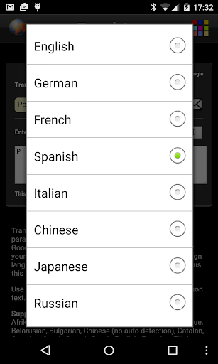Translator - عکس برنامه موبایلی اندروید