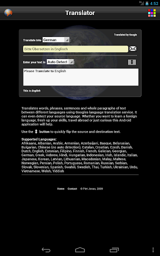 Translator - عکس برنامه موبایلی اندروید