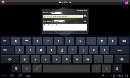 Translator - عکس برنامه موبایلی اندروید