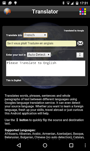 Translator - عکس برنامه موبایلی اندروید