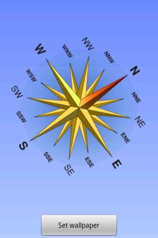 Compass Live Wallpaper - عکس برنامه موبایلی اندروید