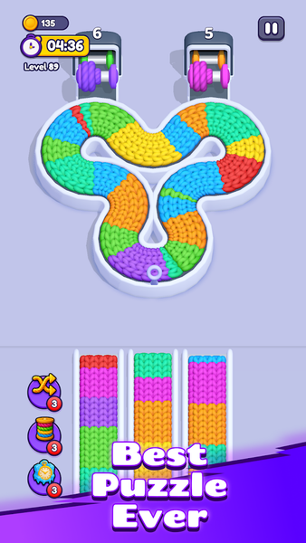 Knit N Loop - Gameplay image of android game