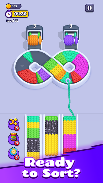 Knit N Loop - Gameplay image of android game