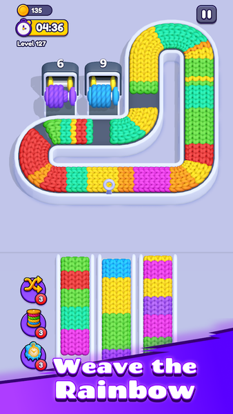 Knit N Loop - عکس بازی موبایلی اندروید