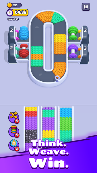Knit N Loop - Gameplay image of android game