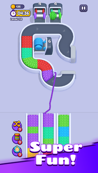 Knit N Loop - Gameplay image of android game