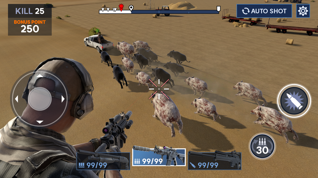 Heli Hog Hunt - Sniper Game - عکس بازی موبایلی اندروید