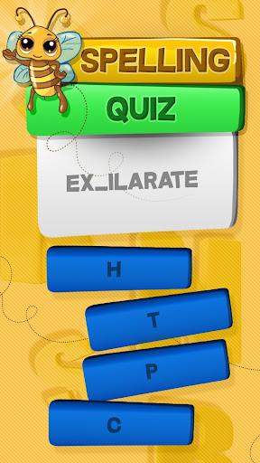 Spelling Quiz English Words - Gameplay image of android game