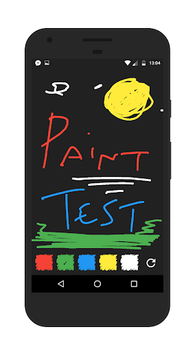 Multi Touch Test - Image screenshot of android app