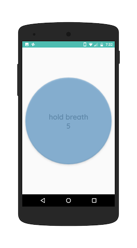 4-7-8 Relax Breathing - Image screenshot of android app
